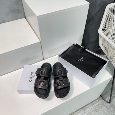 セリーヌ靴 CELINE 2025新作 ローマのレトロスリッパ