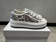 ディオール靴 DIOR 2025新作 ミッドカットカジュアルシューズ