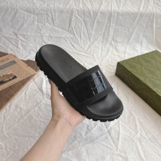 グッチ靴 GUCCI 2025新作 幅広スリッパ
