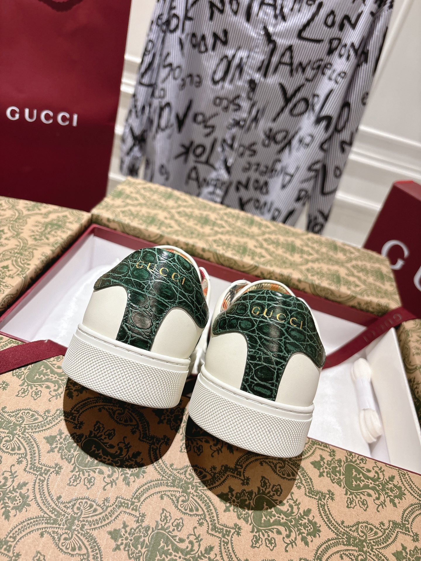 グッチ靴 GUCCI 2025新作 白い靴