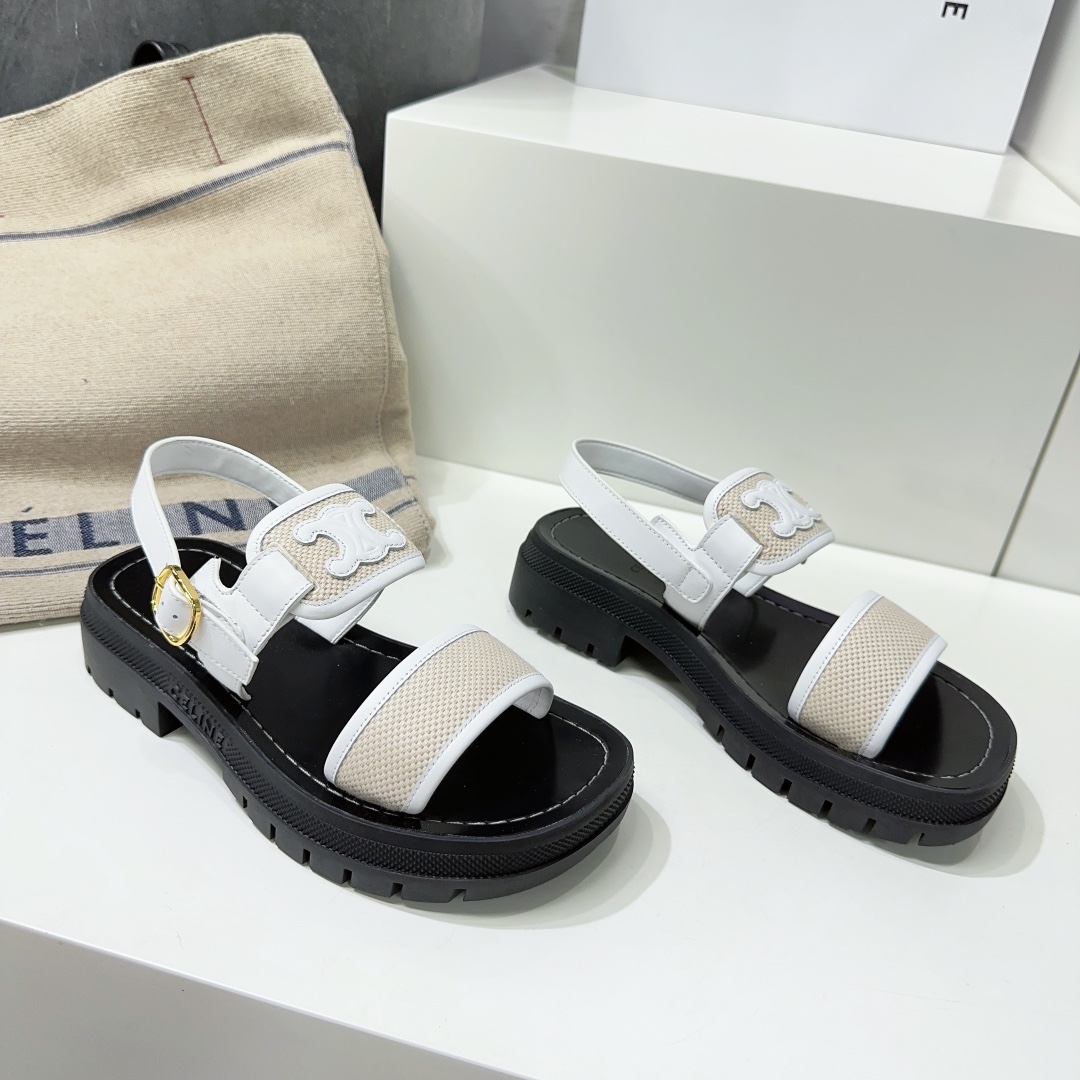 セリーヌ靴 CELINE 2025新作 ローマのサンダル