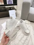 ディオール靴 DIOR 2025新作 厚底の白い靴