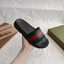 グッチ靴 GUCCI 2025新作 厚底ワイドスリッパ