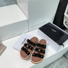 セリーヌ靴 CELINE 2025新作 ローマのレトロスリッパ