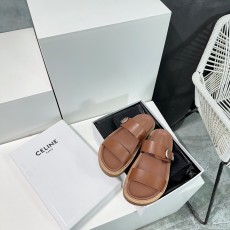 セリーヌ靴 CELINE 2025新作 ローマのレトロスリッパ