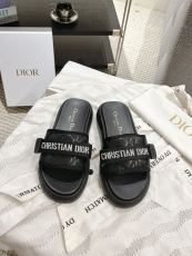 ディオール靴 DIOR 2025新作 ベルクロスリッパ