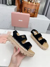 ミュウミュウ靴 Miu Miu 2025新作 サンダル