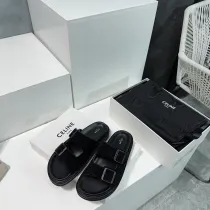 セリーヌ靴 CELINE 2025新作 ローマのレトロスリッパ