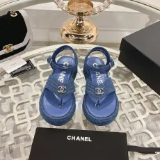 シャネル靴 CHANEL 2025新作 厚底カジュアルサンダル