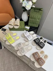 グッチ靴 GUCCI 2025新作 編み込みスリッパ