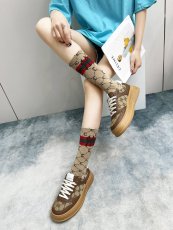 グッチ靴 GUCCI 2025新作 厚底の白い靴