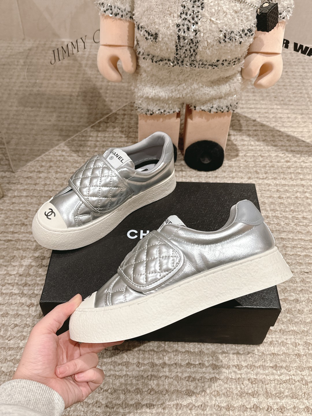 シャネル靴 CHANEL 2025新作 スポーツシューズ