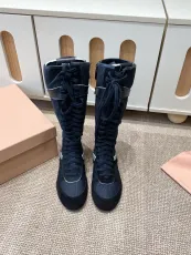 ミュウミュウ靴 Miu Miu 2025新作 春のアンクルブーツ