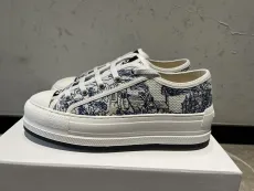 ディオール靴 DIOR 2025新作 ミッドカットカジュアルシューズ