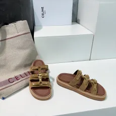 セリーヌ靴 CELINE 2025新作 ローマのレトロスリッパ