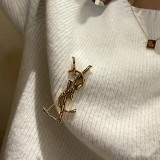 サンローランブローチ Yves Saint Laurent 2025新作 ブローチ