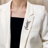サンローランブローチ Yves Saint Laurent 2025新作 ブローチ