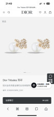 ディオールイヤリング DIOR 2025新作 イヤリング