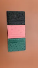 エルメスバッグ HERMES 2025新作 ダチョウ革カードホルダー