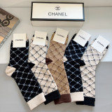 シャネル靴下 CHANEL 2025新作 靴下