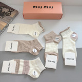 ミュウミュウ靴下 Miu Miu 2025新作 靴下