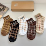 バーバリー靴下 BURBERRY 2025新作 靴下