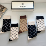 シャネル靴下 CHANEL 2025新作 靴下