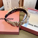 ミュウミュウカチューシャ Miu Miu 2025新作 カチューシャ