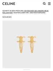 セリーヌカチューシャ CELINE 2025新作 カチューシャ