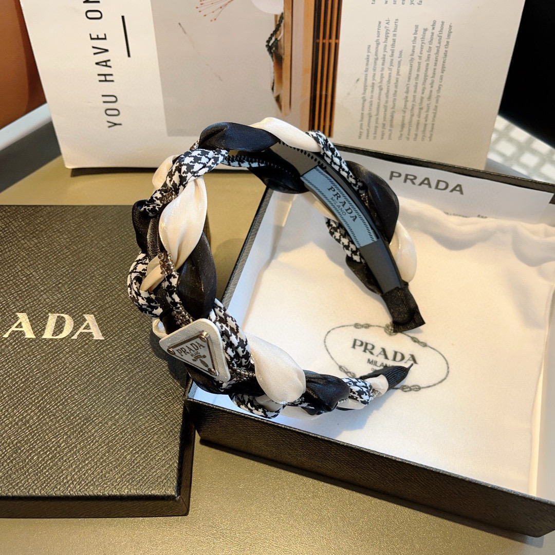 プラダカチューシャ PRADA 2025新作 カチューシャ
