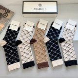 シャネル靴下 CHANEL 2025新作 靴下