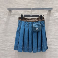 フェンディ服 FENDI 2025新作 デニムスカート