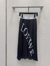 ロエベ服 LOEWE 2025新作 プリーツスカート