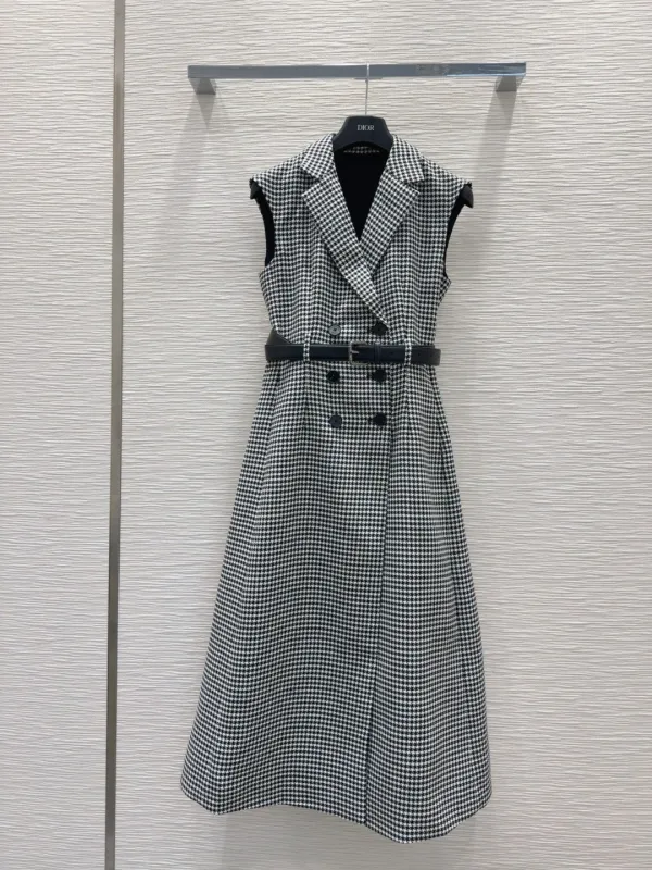 ディオール服 DIOR 2025新作 ノースリーブスーツスカート