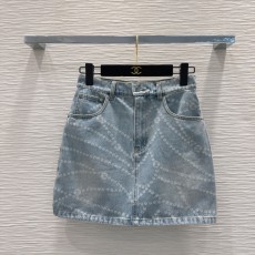シャネル服 CHANEL 2025新作 デニムスカート