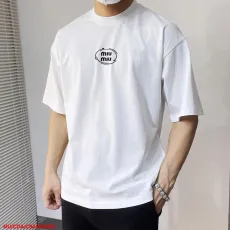 ミュウミュウ服 Miu Miu 2025新作 半袖Tシャツ