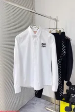 ミュウミュウ服 Miu Miu 2025新作 長袖シャツ