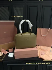 ミュウミュウバッグ Miu Miu 2025新作 ブリーフケース