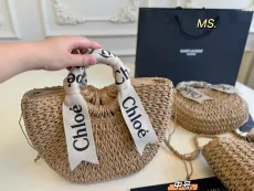 クロエバッグ CHLOE 2025新作 ストローバッグ