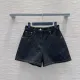 ロエベ服 LOEWE 2025新作 デニムショートパンツ