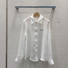ミュウミュウ服 Miu Miu 2025新作 シャツ