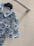 ディオール服 DIOR 2025新作 プリントドレス