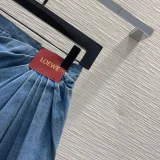 ロエベ服 LOEWE 2025新作 デニムスカート