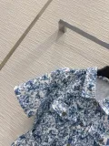 ディオール服 DIOR 2025新作 プリントドレス