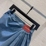 ロエベ服 LOEWE 2025新作 デニムスカート