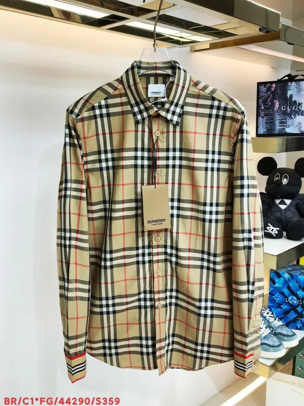 バーバリー服 BURBERRY 2025新作 長袖シャツ