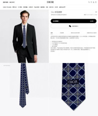 ディオールネクタイ DIOR 2025新作 ネクタイ