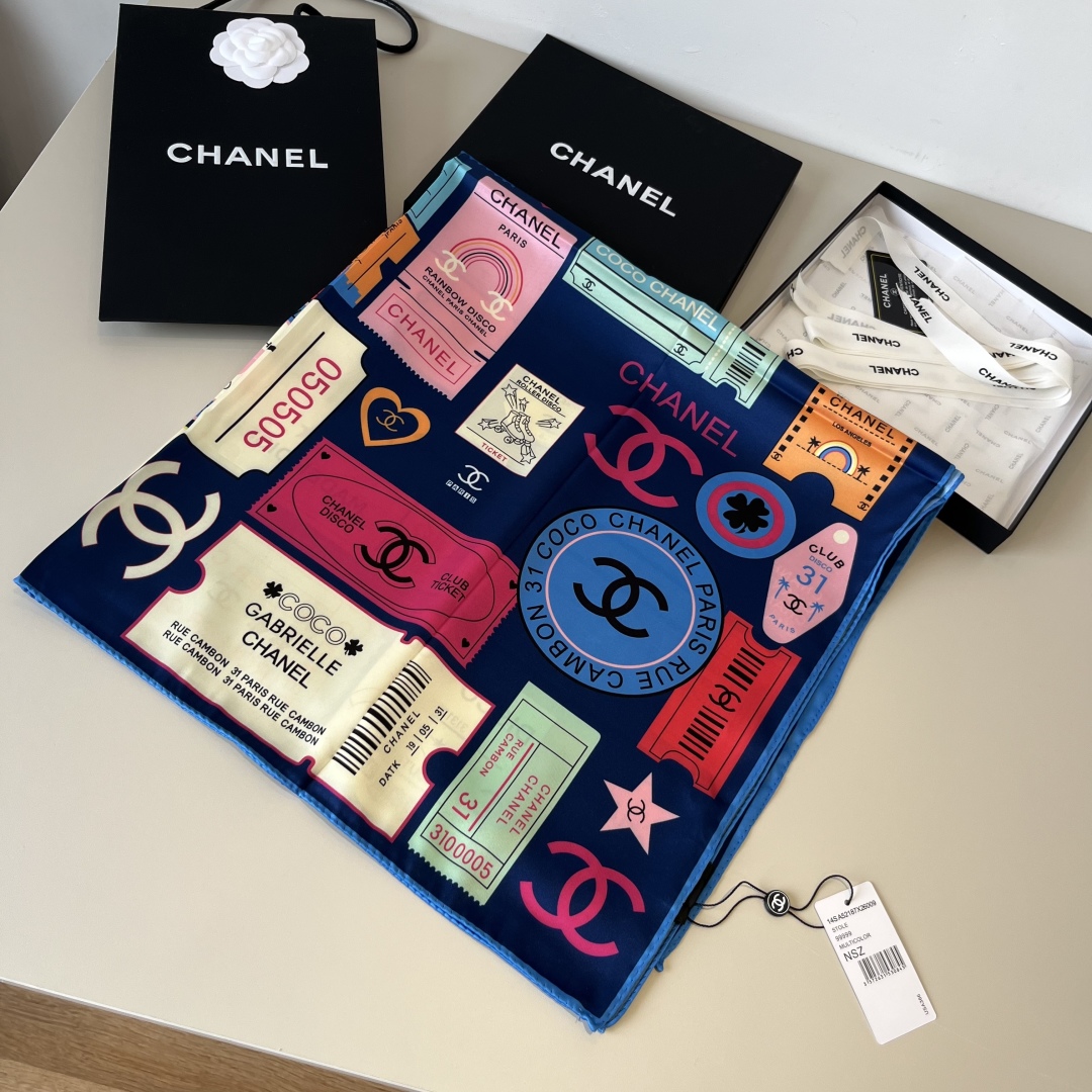 シャネルマフラー CHANEL 2025新作 マフラー