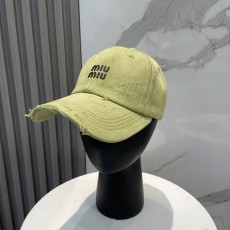 ミュウミュウ帽子 Miu Miu 2025新作 帽子