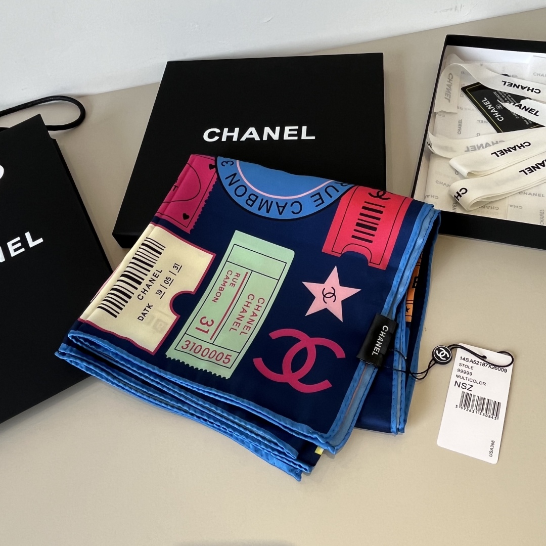 シャネルマフラー CHANEL 2025新作 マフラー